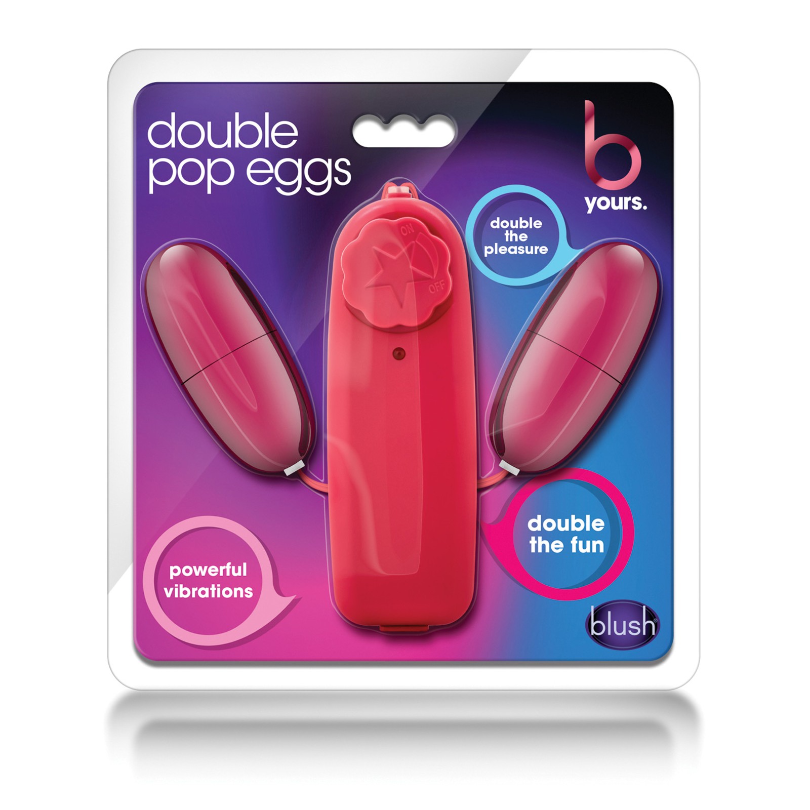 Fun Double Vibrating Eggs by Blush