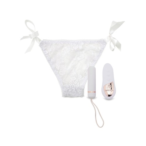 Nu Sensuelle Pleasure Panty Remote Control White