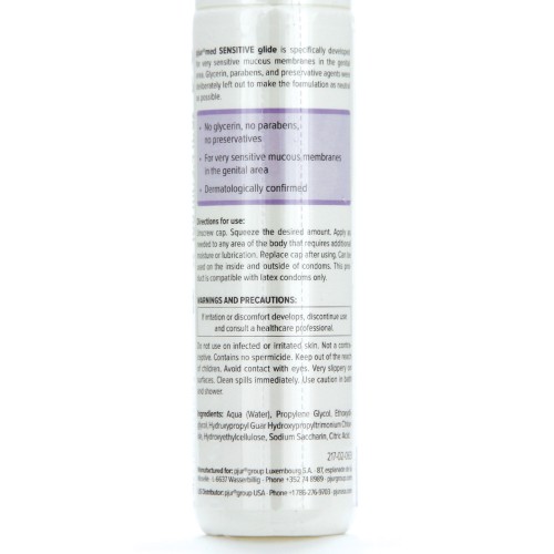 Lubricante Personal a Base de Agua Pjur Med Sensitive Glide 100ml