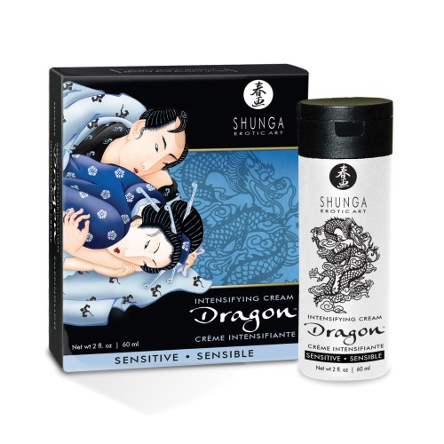 Crema Sensitiva Shunga Dragon - 2 oz