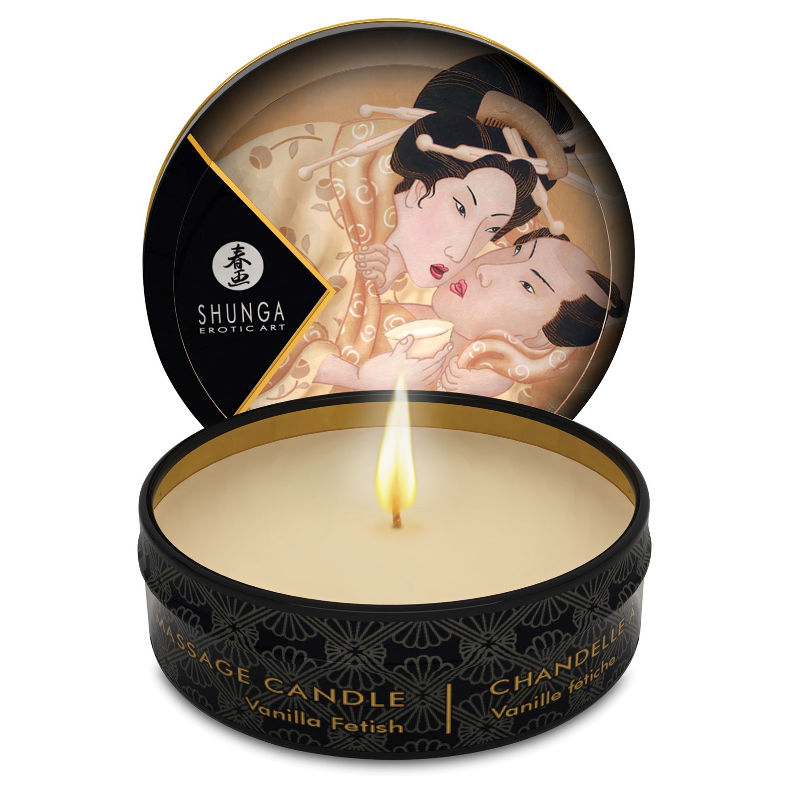 Shunga Desire Mini Candlelight Massage Candle - Vanilla