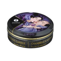 Shunga Libido Mini Candlelight Massage Candle 1 oz Exotic Fruits