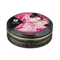 Shunga Aphrodisia Mini Candlelight Massage Candle - Roses