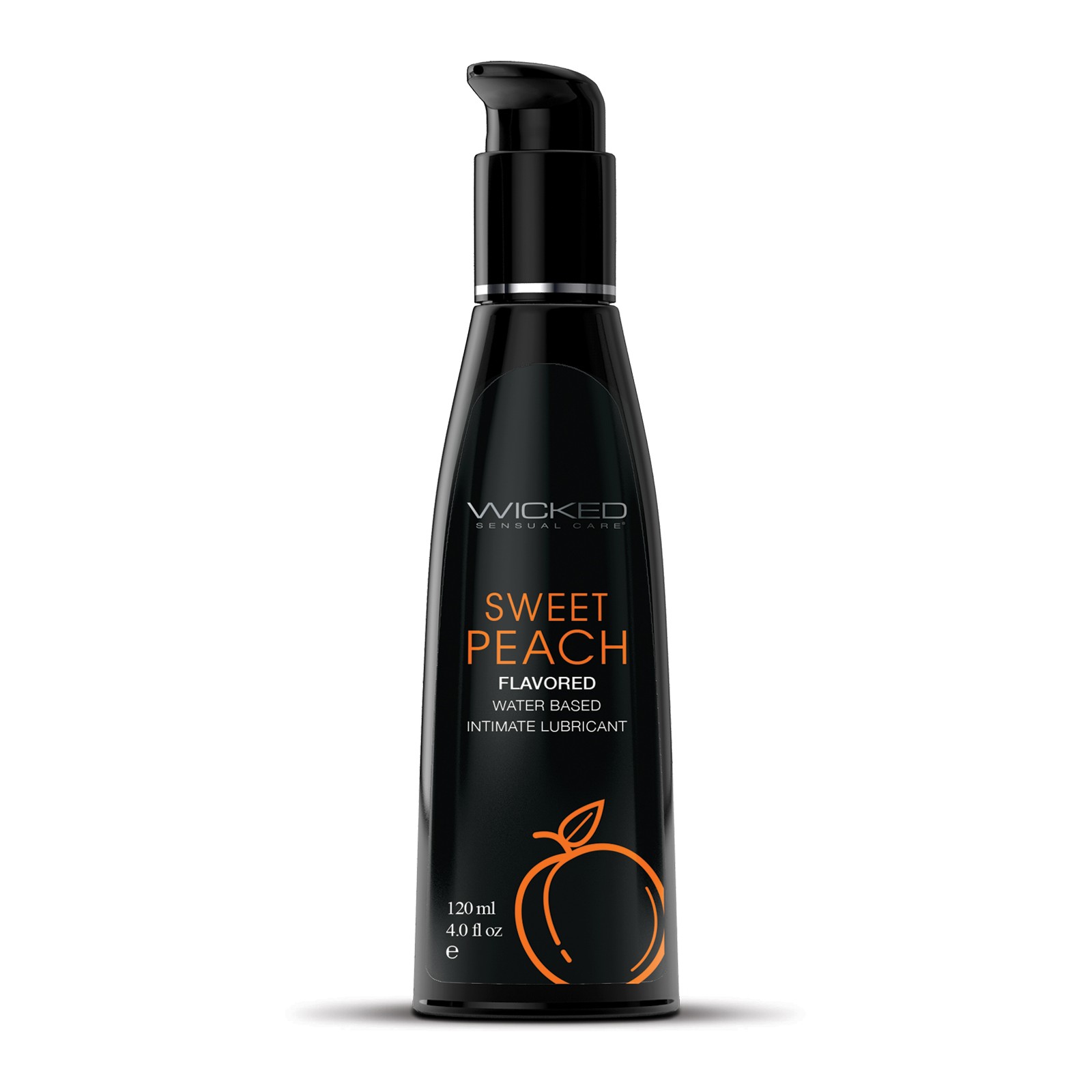 Wicked Aqua Water Based Lubricant - Sweet Peach