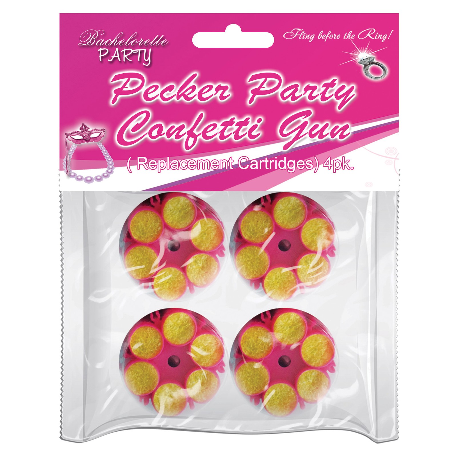 Recarga Confetti Party Pecker | Suministros Divertidos para Fiestas