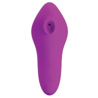 Pretty Love Magic Fish 12 Function Clitoral Suction Stimulator - Fuchsia