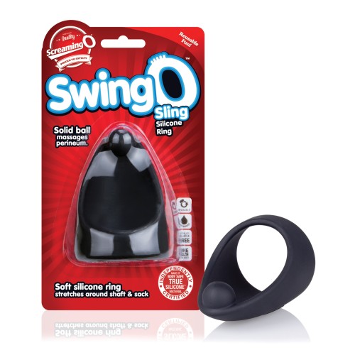 Screaming O SwingO Sling para Estimulación Intensa - Negro