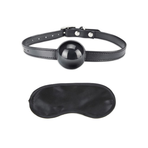 Lux Fetish Silicone Ball Gag for Beginners