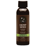 Earthly Body Hemp Seed Massage Lotion