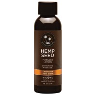 Earthly Body Dreamsicle Hemp Seed Massage Lotion for Relaxation