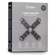 Easy Toys Faux Leather Hogtie Black