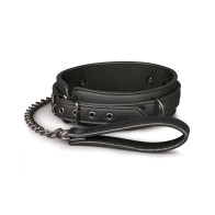 Easy Toys Fetish Collar with Leash Black