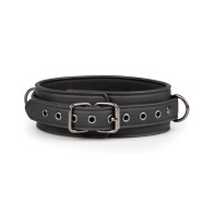 Easy Toys Fetish Collar with Leash Black