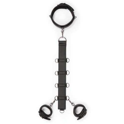 Easy Toys Neck To Wrist Restraint Set Black