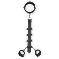 Easy Toys Neck To Wrist Restraint Set Black