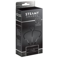 Pinzas de Pezón Deluxe con Perlas Steamy Shades