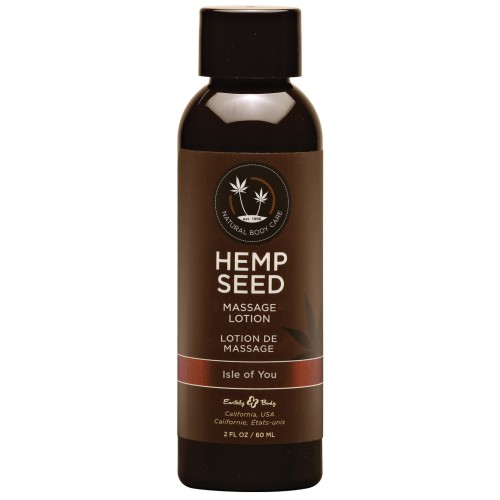 Luxurious Hemp Seed Massage Lotion - Refreshing Isle of You