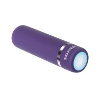 Evolved Purple Passion - Vibrador Bullet Recargable y A Prueba de Agua