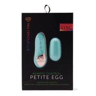 Nu Sensuelle Remote Control Petite Egg 15 Function - Blue