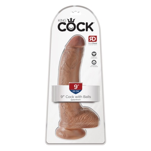 King Cock de 9 Pulgadas con Testículos