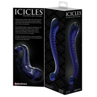 Dildo de Cristal Icicles No. 70 para G-Spot - Placer Lujoso