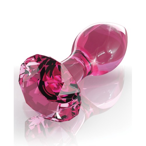 Plug Anal de Cristal Icicles No. 79 Rosa