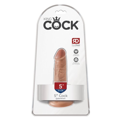 Dildo Realista King Cock de 5 pulgadas