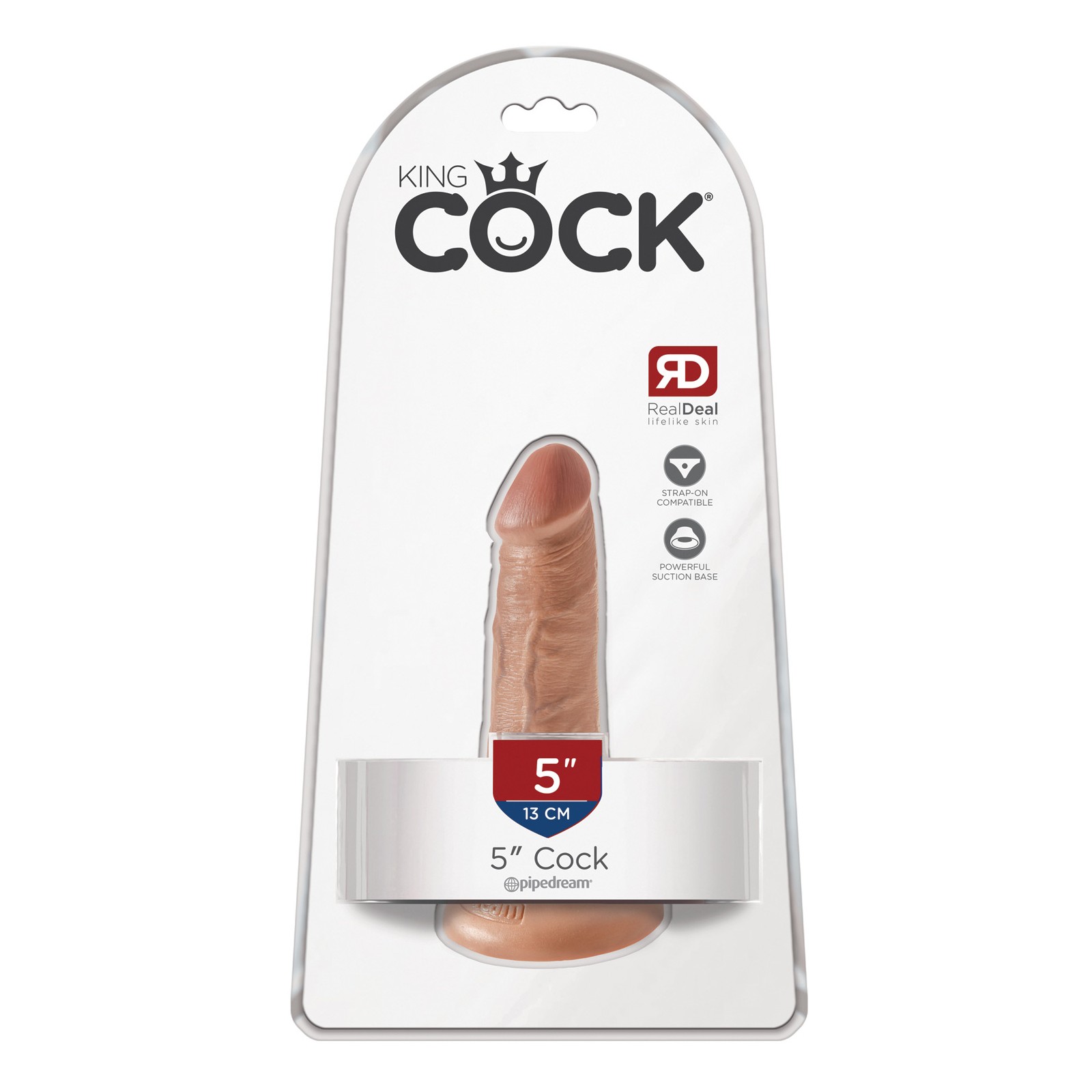 Dildo Realista King Cock de 5 pulgadas