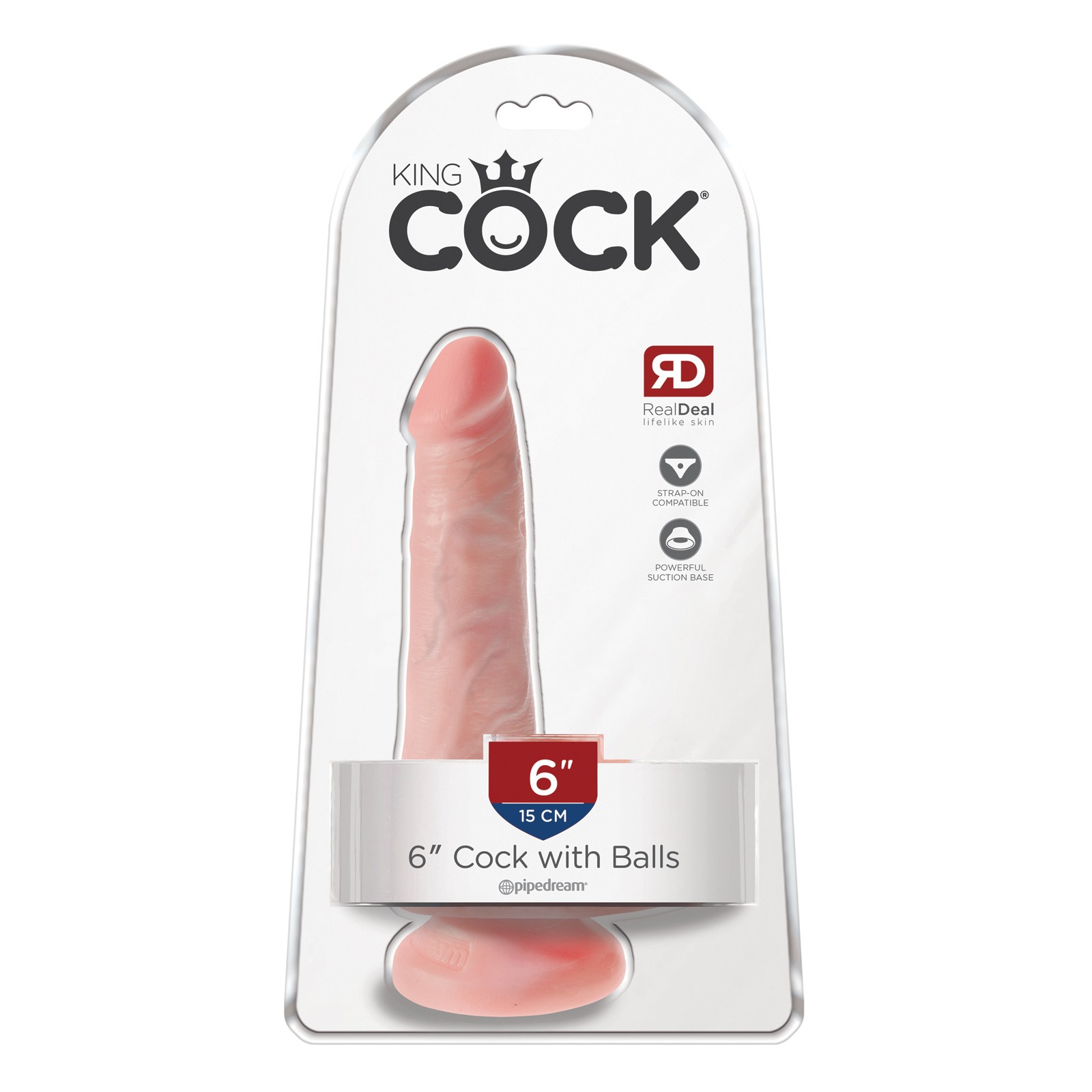 Dildo King Cock 6" Carne