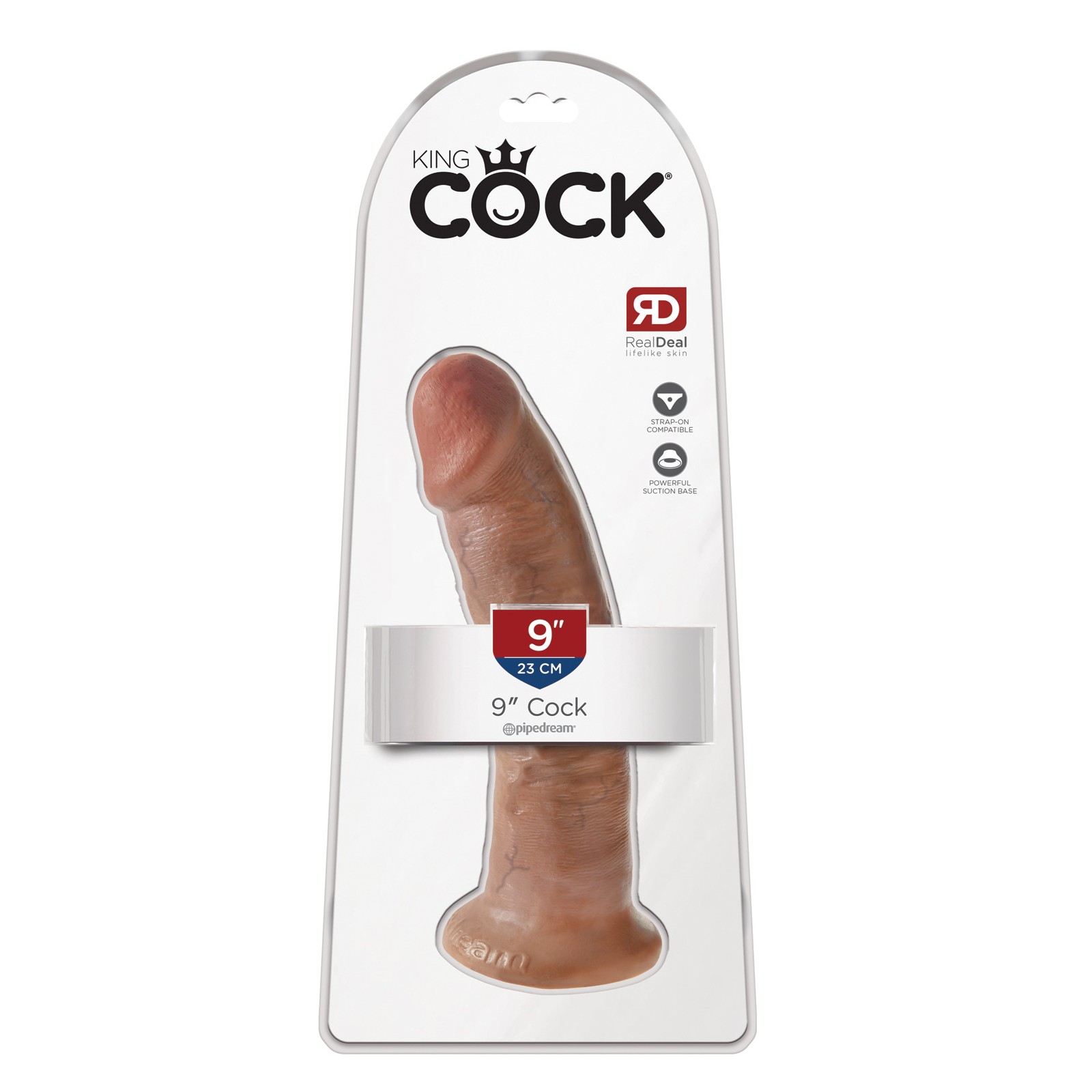 King Cock 9-Inch Cock - Tan