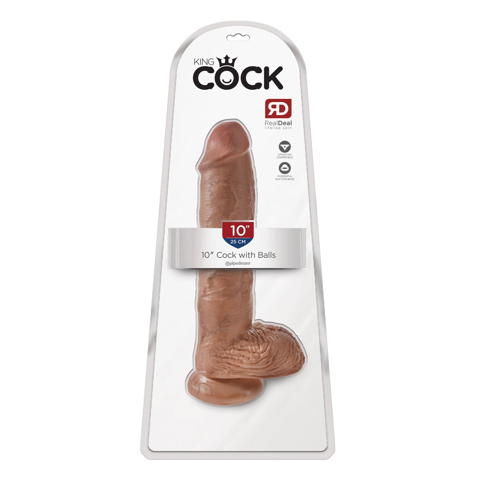 King Cock de 10 Pulgadas con Testículos