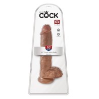 King Cock de 10 Pulgadas con Testículos