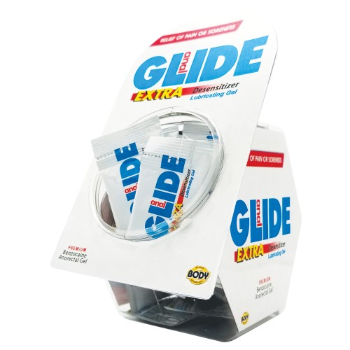 Lubricante Desensibilizante Anal Glide Extra Caja de 50