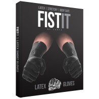 Shots Fist It Latex Short Gloves