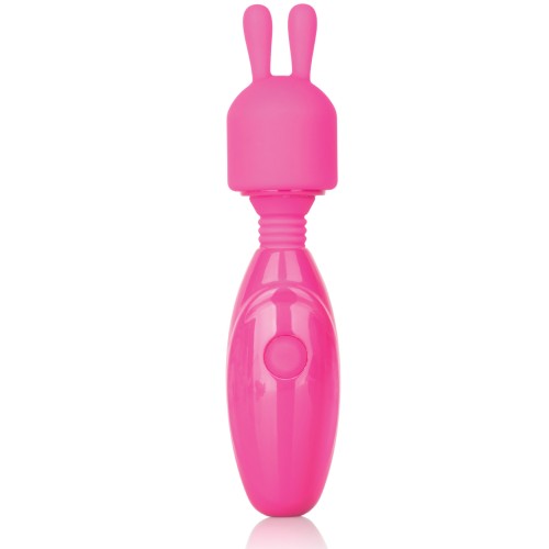 Tiny Teasers Bunny Mini Wand Massager Pink