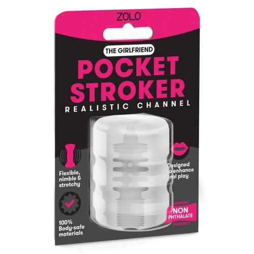 ZOLO Girlfriend Pocket Stroker for Intimate Pleasure