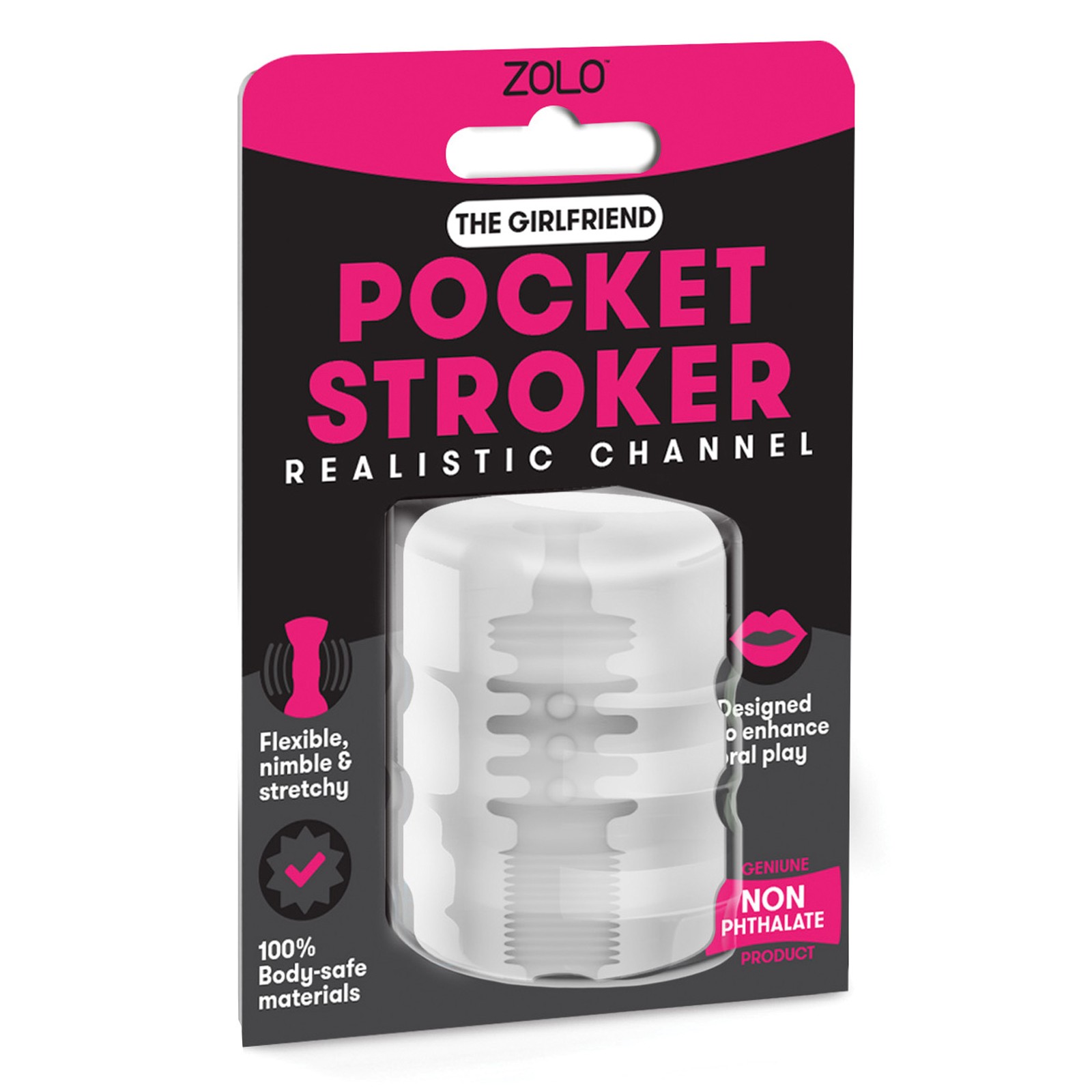 ZOLO Girlfriend Pocket Stroker para Placer Íntimo