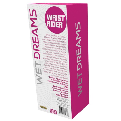 Wet Dreams Wrist Rider Finger Sleeve Blue