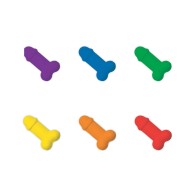 Rainbow Pecker Shape Candies for Parties