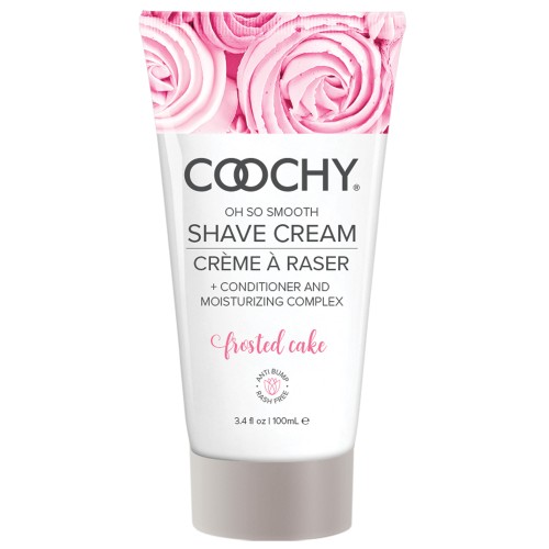 COOCHY Rash Free Shave Cream 3.4 oz - Frosted Cake