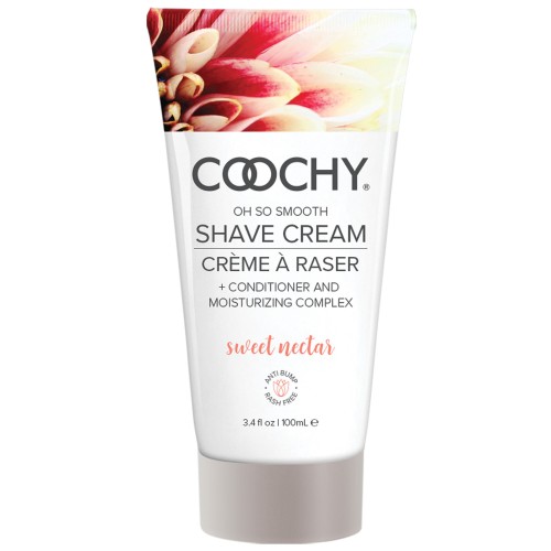 COOCHY Rash Free Shave Cream Sweet Nectar