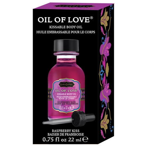 Kama Sutra Kissable Love Oil Raspberry Kiss