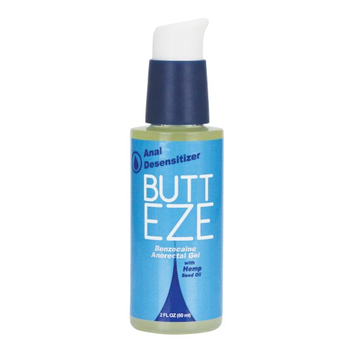 Butt Eze Desensitizing Lubricant with Hemp Seed Oil - 2 oz