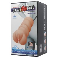 Crazy Bull No Lube Vagina Masturbator Sleeve Ivory