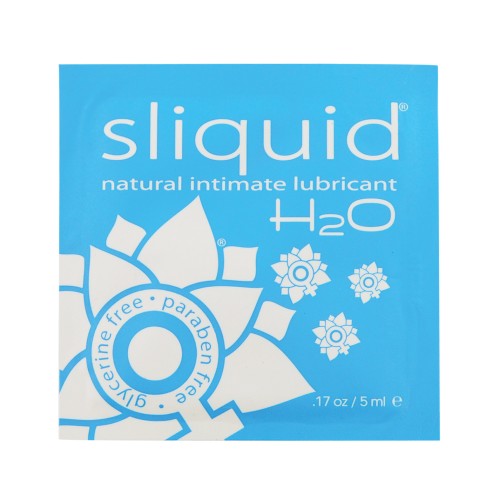 Sliquid Naturals H2O Water Based Lubricant