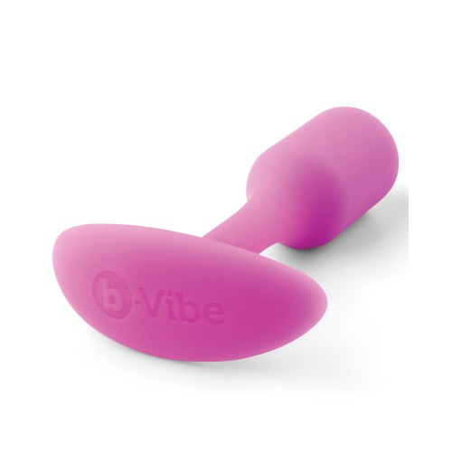 b-Vibe Weighted Snug Plug 1 Fuchsia