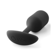 b-Vibe Plug Anales Ponderado Snug 2 - 114 g Negro