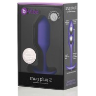 b-Vibe Weighted Snug Plug 2 Purple