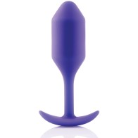 b-Vibe Weighted Snug Plug 2 Purple