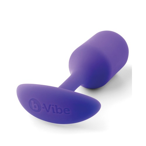 b-Vibe Weighted Snug Plug 2 Purple